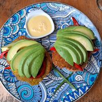 Falafel at Chocolate Cafe in Huanchaco