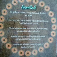 Filosofia de Semillas at Semillas Comida Sana in Pereira