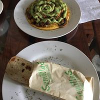 Arepa Mixta y el Burrito at Semillas Comida Sana in Pereira