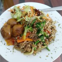 Meal of the day at Semillas Comida Sana in Pereira