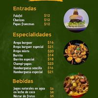 New menu in January, 2025 at Semillas Comida Sana in Pereira