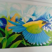 🖤💜❤️ at Semillas Comida Sana in Pereira