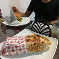 Hamburguesa y burrito especial 😋😍 at Semillas Comida Sana in Pereira