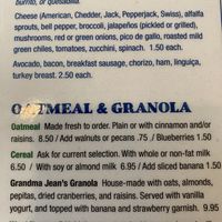 Vegan in green  at Ernie's Coffe Shop in South Lake Tahoe
