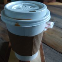 Coffee ☕: soy milk was available at Ernie's Coffe Shop in South Lake Tahoe