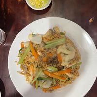 Mushroom noodles   at Vinh Nghiem in Ho Chi Minh City