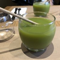 Green juice at apeti in Paris