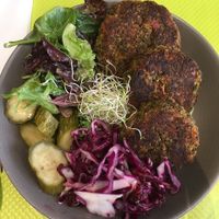 Dish of the day at apeti in Paris