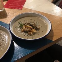 Mushroom soup at B12 Candy Bar - Maybe closed in Kyiv