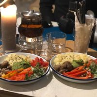 Bowl and tea at B12 Candy Bar - Maybe closed in Kyiv