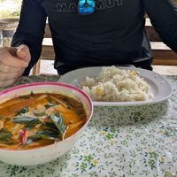 Red curry - also very good! at Vegetarian Food in Chiang Mai