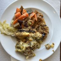 Vegan options  at Grão de Soja in Espinho