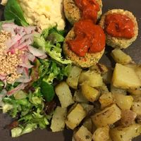 Falafel  at Yummy Veggie in Barcelona