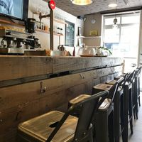 Bar at Yummy Veggie in Barcelona