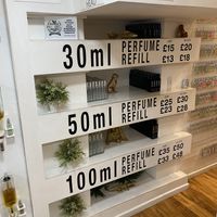 Prices (correct as of 29/11/23)  at Eden Perfumes - The Lanes in Brighton