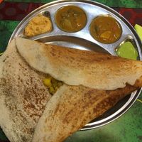 vegan dosa  at Prosi Indian Restaurant in Vienna