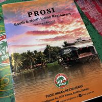   at Prosi Indian Restaurant in Vienna