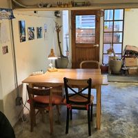 Interior of location - seating space at Cafe Warehouse/2 반창고 - Maybe closed in Seoul