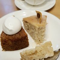 Vegan lemon cake - close-up at Cafe Warehouse/2 반창고 - Maybe closed in Seoul