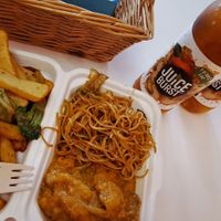 Box of food at Loving Hut - Norwich in Norwich