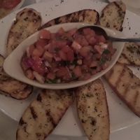 Vegan menu Bruschetta at Ginos in Dyer