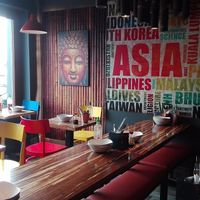 Inside the restaurant  at LANA in Galway