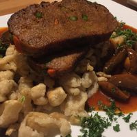 Traditional german food but cruelty free. at Windeck - Lachen & Wein in Offenburg