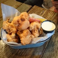 The buffalo cauliflower wings  at Second District Brewing in Philadelphia