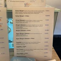 Menu at Cooking Colours in Metz