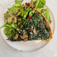 La Tarte Saleè  at Maisie Cafe in Paris