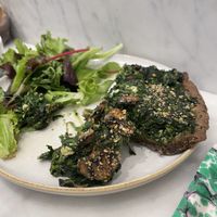 Tarte mit Spinat  at Maisie Cafe in Paris