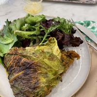 My lovely tart.  Wish I could get the recipe.    at Maisie Cafe in Paris