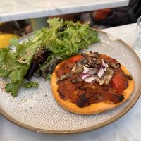 Little pizza   at Maisie Cafe in Paris