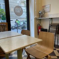 Inside  at Maisie Cafe in Paris