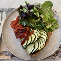 Tart of the day   at Maisie Cafe in Paris