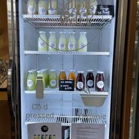 Homemade juice  at Maisie Cafe in Paris