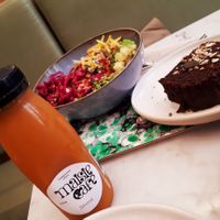 My menu at Maisie Cafe in Paris