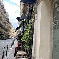 Terrace at Maisie Cafe in Paris