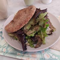 Pita Humous at Maisie Cafe in Paris