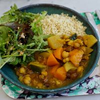 Quinoa tagine at Maisie Cafe in Paris