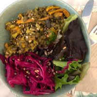 Dahl  at Maisie Cafe in Paris