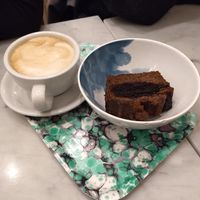 Chocolate cake  at Maisie Cafe in Paris