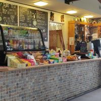 counter at Africafe at Fife Zoo in Cupar
