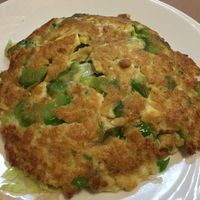 Fried Bittermelon w/ tofu sheet at Lotus Veggie 蓮花健康素食 - Jordan in Kowloon