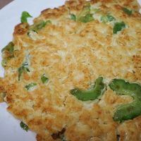 Bitter Gourd fried Bean Curd Skin at Lotus Veggie 蓮花健康素食 - Jordan in Kowloon