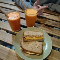 Sandwich mixto vegano at Mimimi in Granada