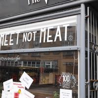 Exterior at The V & V Cafe in Glasgow