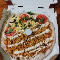 Marguerita e frango at O Forno in Rio De Janeiro