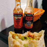 So busy eating that I forgot to snap a pic until now... at Que Pasa in Kyoto