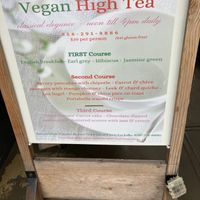   at Green Door Cafe in La Jolla